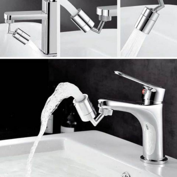 Cabezal de Grifo 720° Antisalpicaduras | Ahorra Agua y Gira en todas Direcciones