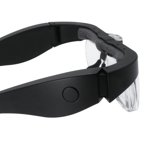 Lupa con 4 lentes de aumento y conexión USB recargable, con luz LED. - Comercial AllyTrends SpA