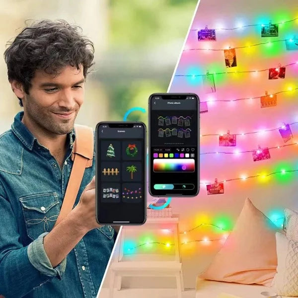 Vive la magia de estas guirnaldas de luces LED USB y demuestra tu creatividad.