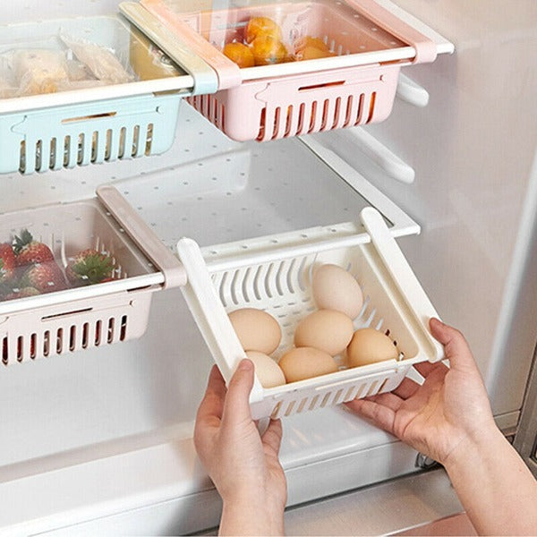 Cajón organizador deslizante para refrigerador “Space Saving Drawer”