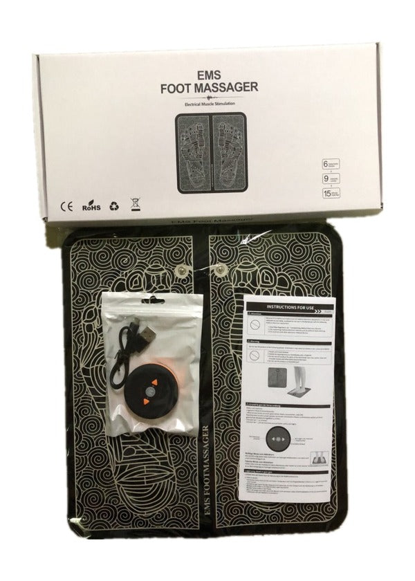 Estera portátil plegable de estimulación de pies eléctrica "Smart Foot "
